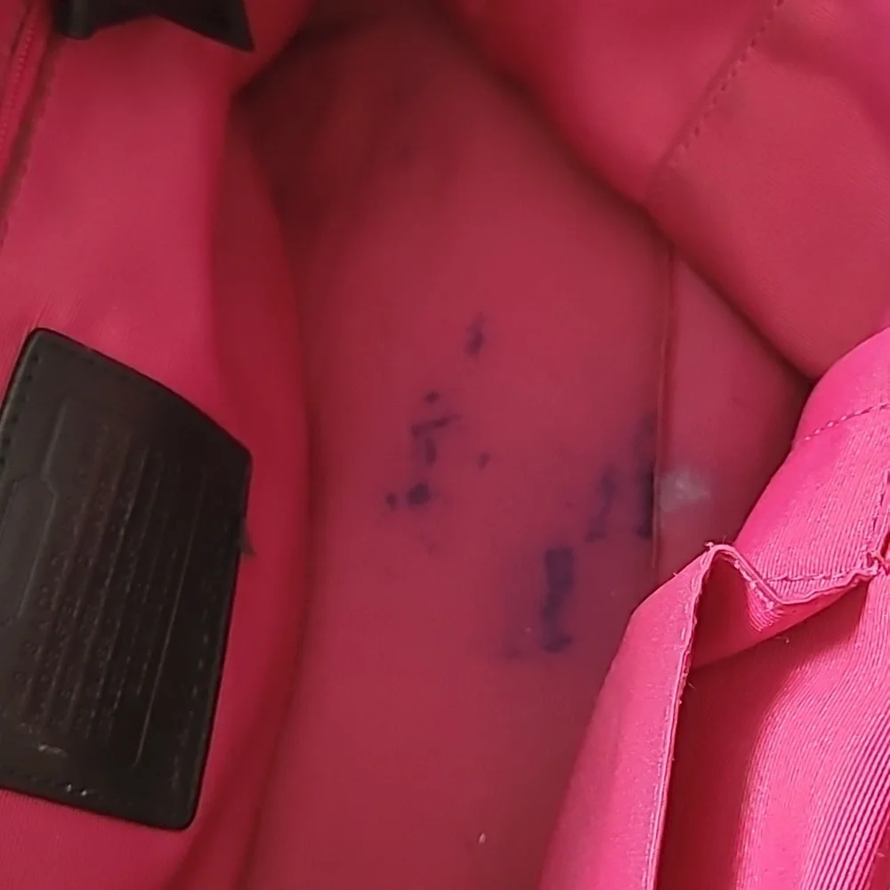 COACH bag Black & Pink - Picture 8 of 8